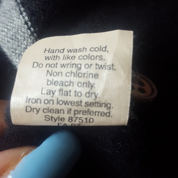 J.Crew💙 Black and Gray Striped Sweater - Picture 6 of 6